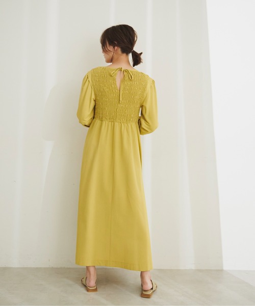 「FREE'S MART」 長袖ワンピース SMALL グリーン レディース_画像9