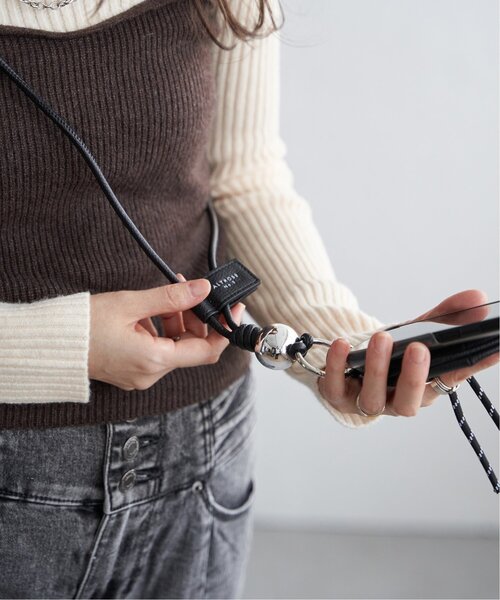 VENCE EXCHANGE スマホショルダー ポーチ付きストラップ : ZOZOTOWN