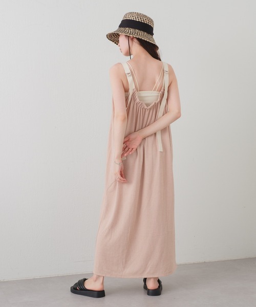 「Kastane」 キャミソールワンピース 0 ブラック レディース_画像7