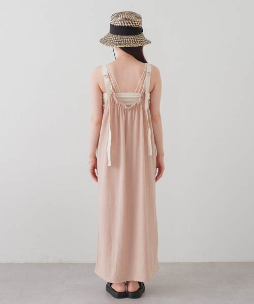 「Kastane」 キャミソールワンピース 0 ブラック レディース_画像9