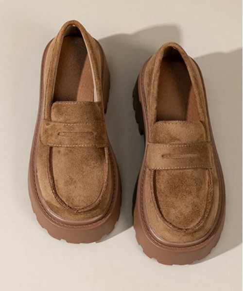 ブラウン スエード ローファー 厚底 ブラウン スエード ローファー 厚底 楽天市場】イタリア製 スエード