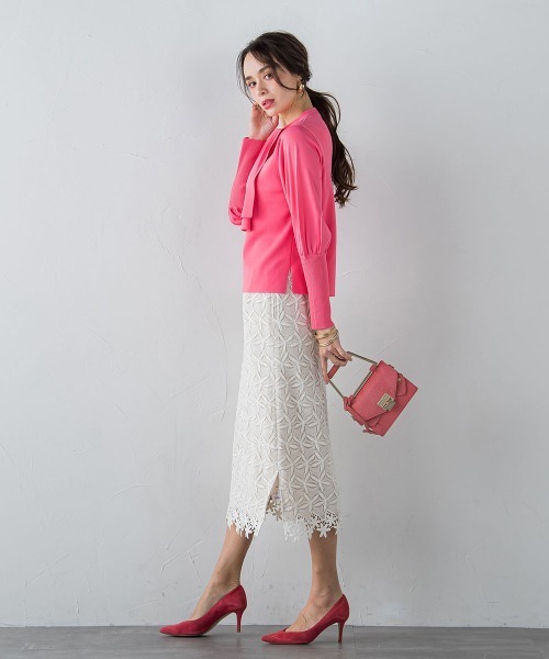 「Viaggio Blu」 タイトスカート S オフホワイト レディース_画像3