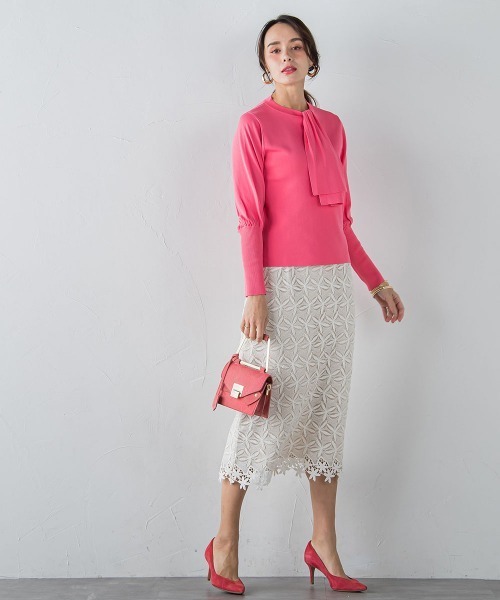 「Viaggio Blu」 タイトスカート S オフホワイト レディース_画像4