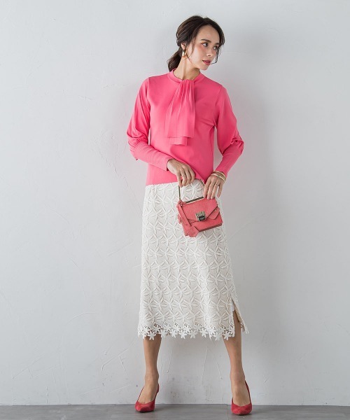 「Viaggio Blu」 タイトスカート S オフホワイト レディース_画像5