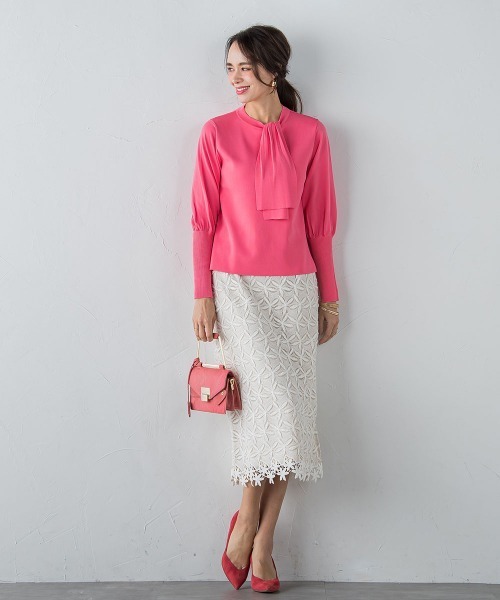 「Viaggio Blu」 タイトスカート S オフホワイト レディース_画像6