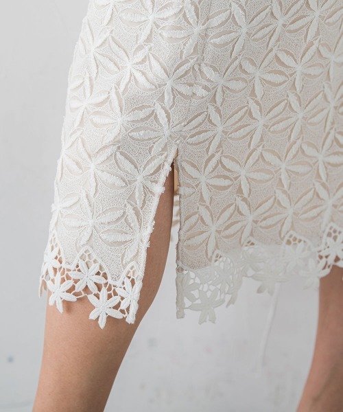 「Viaggio Blu」 タイトスカート S オフホワイト レディース_画像9