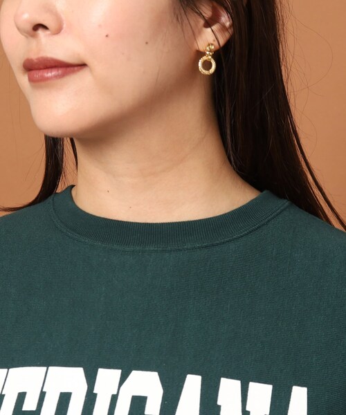 「AMERICANA」 スウェットカットソー 00 グリーン レディース_画像8