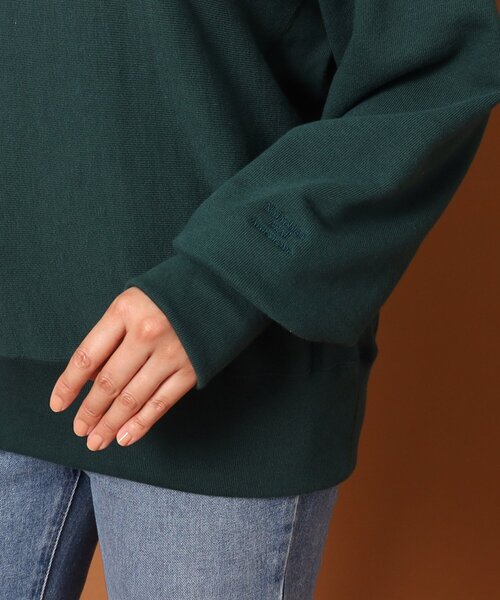 「AMERICANA」 スウェットカットソー 00 グリーン レディース_画像9