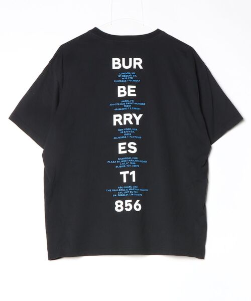 BURBERRY（バーバリー） 半袖Tシャツ - ブラック メンズ : ZOZOTOWN