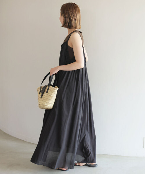 SLOBE IENA（スローブイエナ） サロペットスカート FREE ブラウン