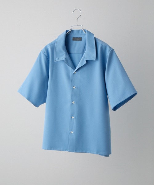 CLEL（クレイル） シャツ 半袖 「CLEL」TR Short Sleeve Open Collar