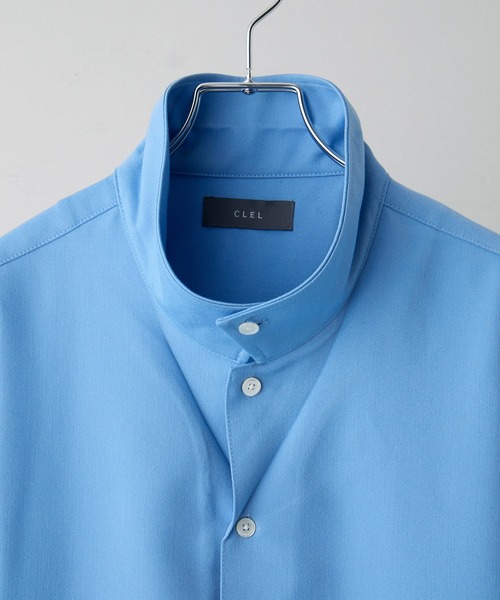 CLEL（クレイル） シャツ 半袖 「CLEL」TR Short Sleeve Open Collar