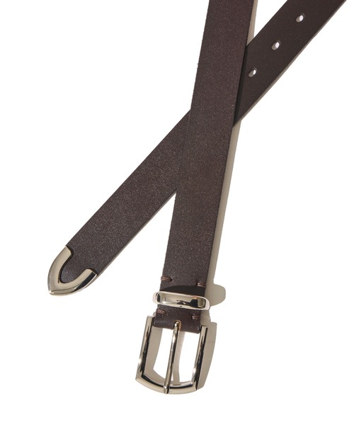 TETE HOMME（テット オム） ベルト 30mm 水牛スムースレザーベルト 