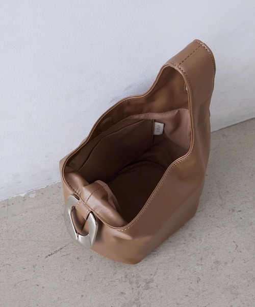 「EFOLE」 ハンドバッグ FREE ブラウン レディース_画像6