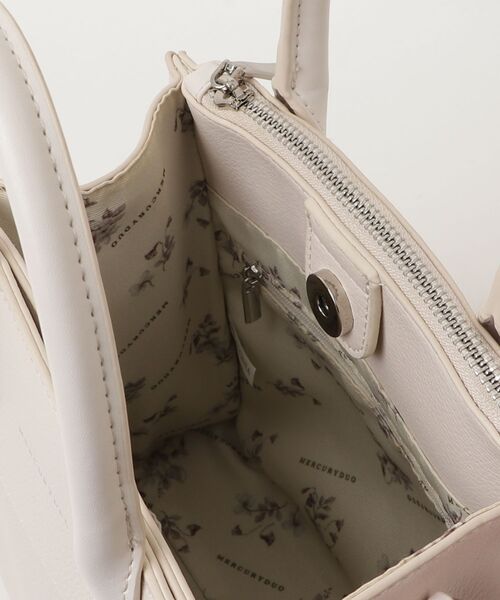 「MERCURYDUO」 2WAYバッグ - ホワイト レディース_画像4