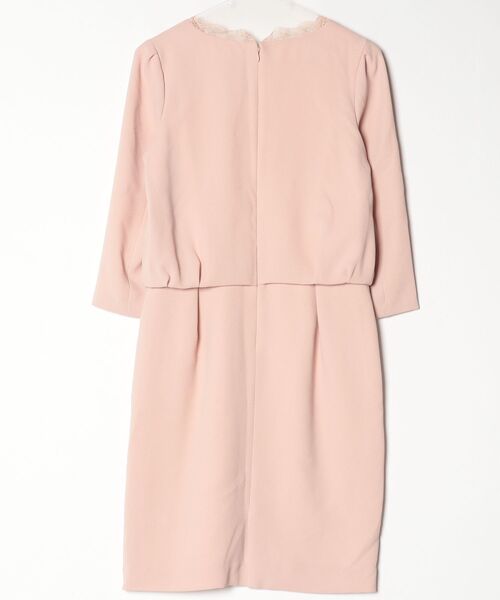 「Debut de Fiore」 長袖ワンピース 36 ピンク レディース_画像2