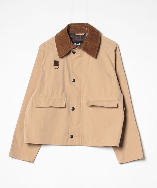 【ruepi】Barbour ベージュ レディース　ブルゾン Barbour（バブアー） ブルゾン M ベージュ レディース : ZOZOTOWN