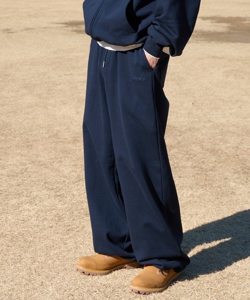 「Perushu」 スウェットパンツ LARGE チャコールグレー メンズ_画像8