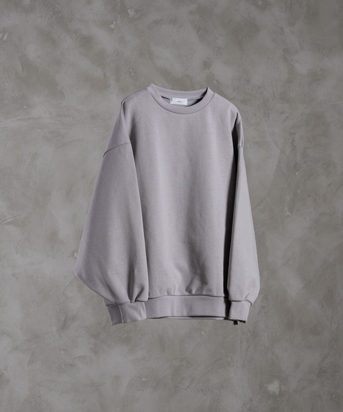 「ADRER」 スウェットカットソー SMALL ベージュ メンズ_画像7