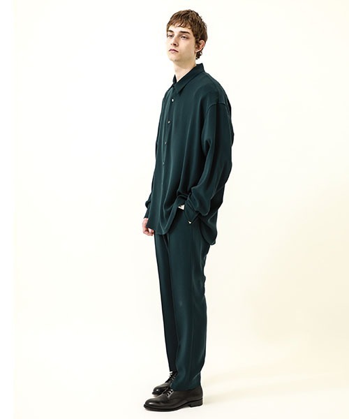 「soe」 スラックス 1 ブラウン メンズ_画像2