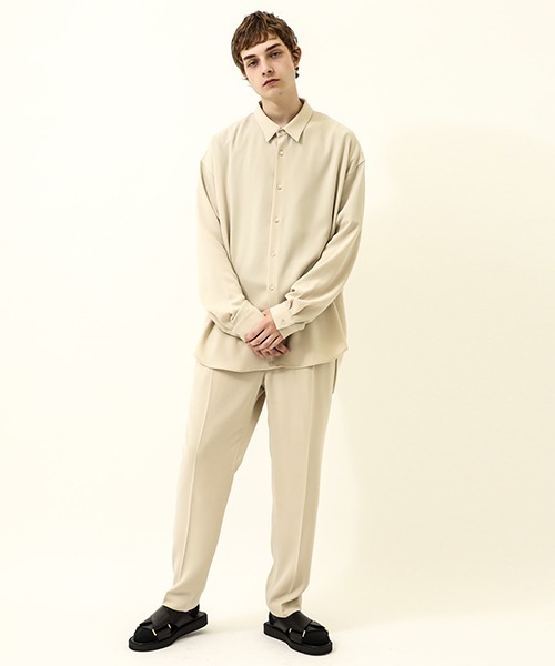 「soe」 スラックス 1 ブラウン メンズ_画像5