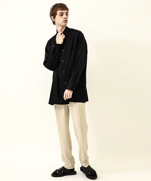 「soe」 スラックス 1 ブラウン メンズ_画像6