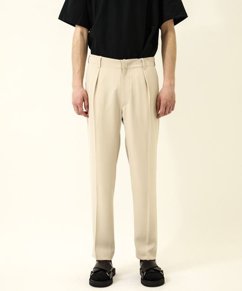 「soe」 スラックス 1 ブラウン メンズ_画像7