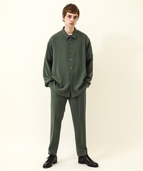 「soe」 スラックス 1 ブラウン メンズ_画像8