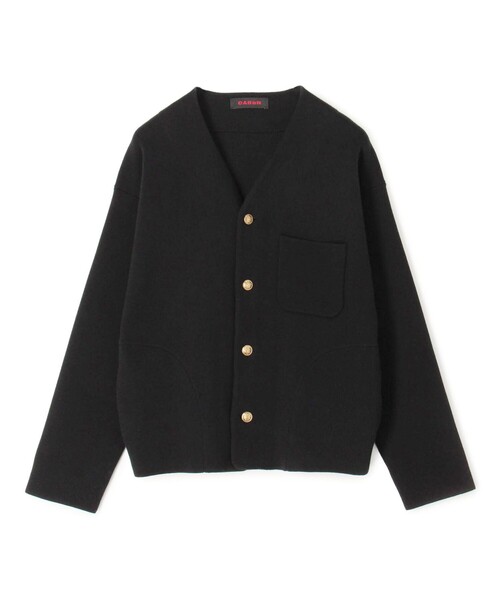 CABAN ブラック ニット Mサイズ CABaN（キャバン） セーター ニット コットンカシミヤワッフル モック