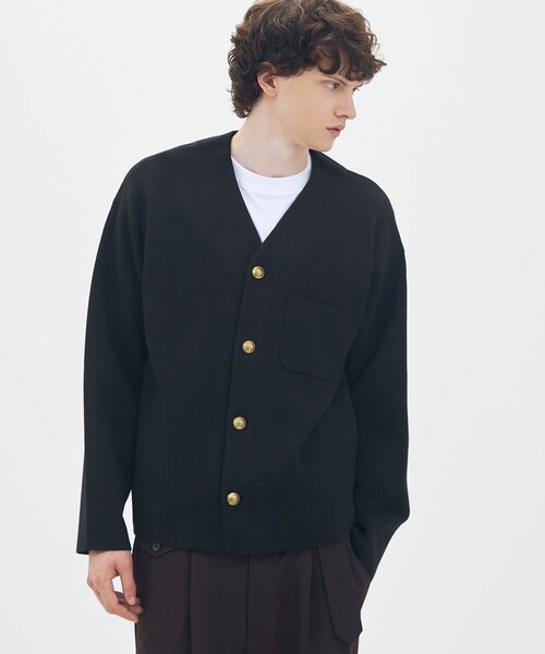 はりばっとページ CABaN カシミヤ ニットカーディガン CABaN（キャバン） セーター ニット コットンカシミヤ ハイVネック