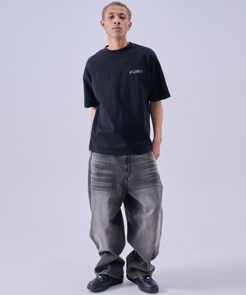 FUBU（フブ） tシャツ ブランド Rhinestone TShirts/ラインストーンT