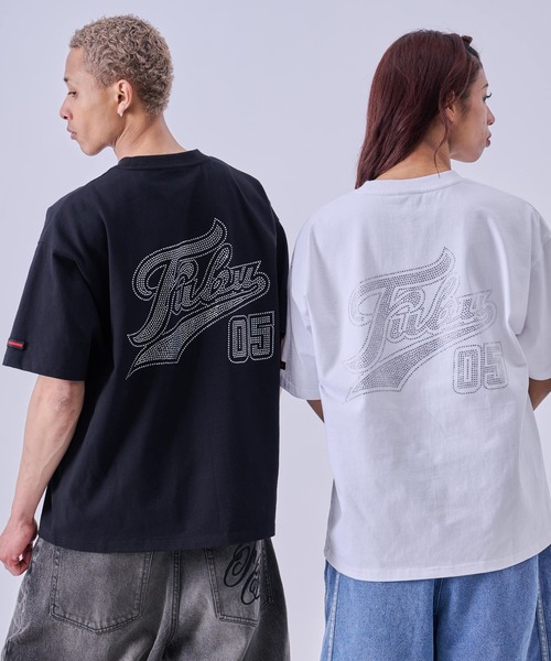 FUBU（フブ） tシャツ ブランド Rhinestone TShirts/ラインストーンT