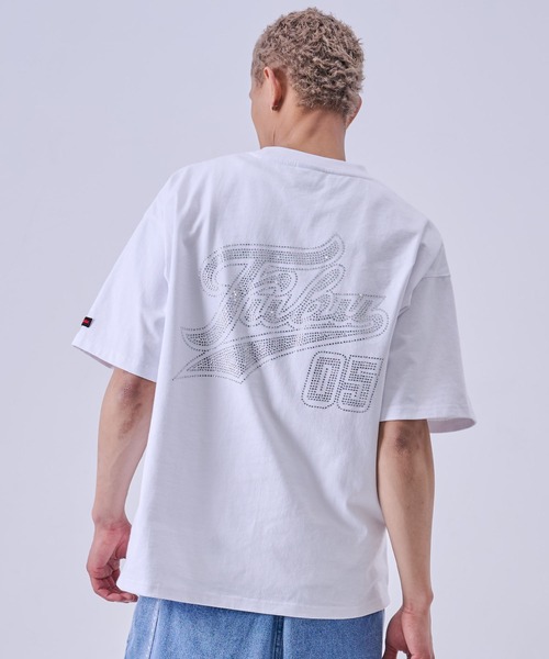 FUBU（フブ） tシャツ ブランド Rhinestone TShirts/ラインストーンT