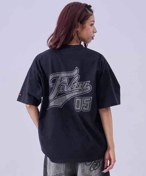 FUBU（フブ） tシャツ ブランド Rhinestone TShirts/ラインストーンT