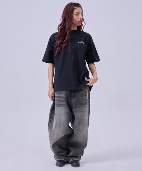 FUBU（フブ） tシャツ ブランド Rhinestone TShirts/ラインストーンT