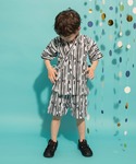 浴衣 「キッズ」甚平 キッズ 子供 男の子 女の子の詳細画像3