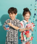 浴衣 「キッズ」甚平 キッズ 子供 男の子 女の子の詳細画像2