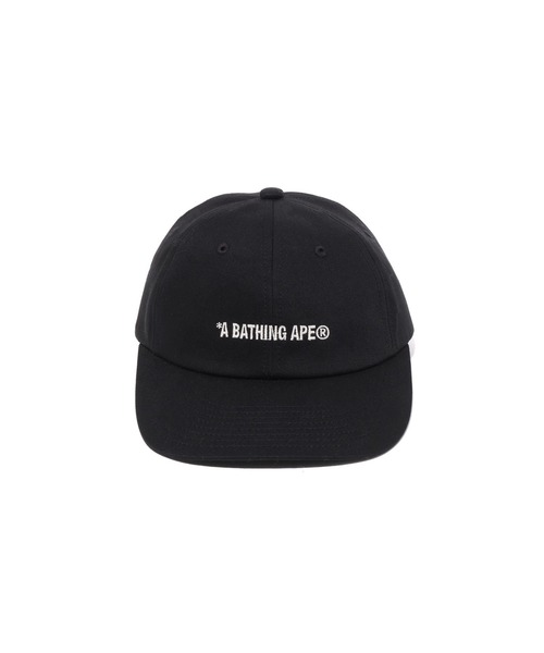 A Bathing Apeキャップ A BATHING APE（アベイシングエイプ） キャップ FREE ブラック メンズ