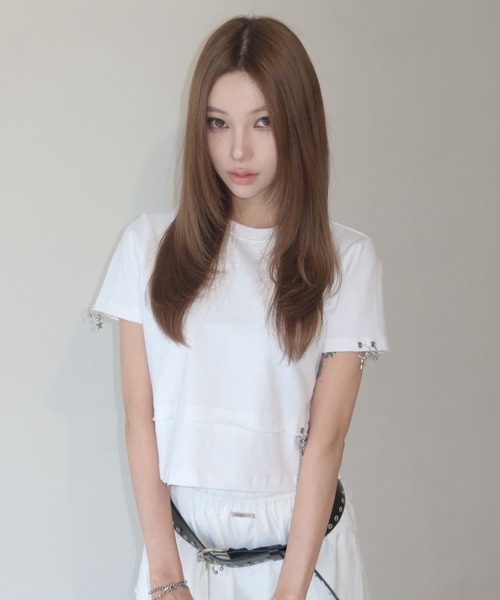 JOSE MOON（ジョゼムーン） tシャツ LOGO CHARM T SHIRTS/ロゴチャーム