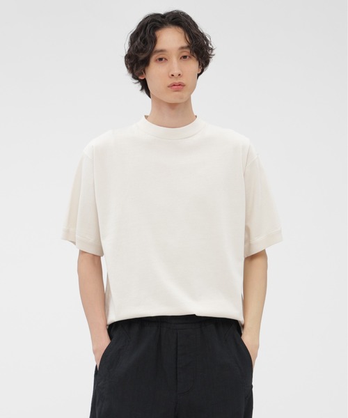 MHL.（エムエイチエル） tシャツ GARMENT DYED TOUGH COTTON LINE