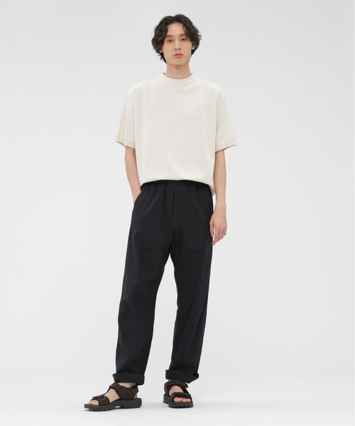 MHL.（エムエイチエル） tシャツ GARMENT DYED TOUGH COTTON LINE