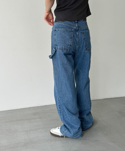 「CANAL JEAN」 デニムパンツ SMALL ブルー レディースの画像