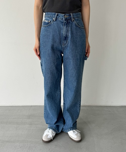 「CANAL JEAN」 デニムパンツ SMALL ブルー レディースの画像