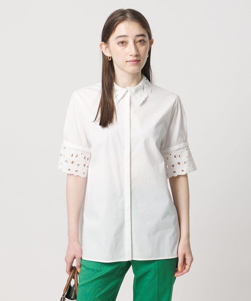 UNITED ARROWS（ユナイテッドアローズ） ブラウス シャツ エンブロイ