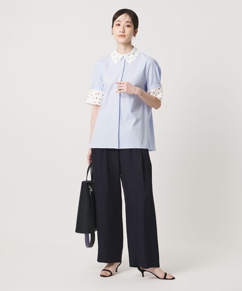 UNITED ARROWS（ユナイテッドアローズ） ブラウス シャツ エンブロイ