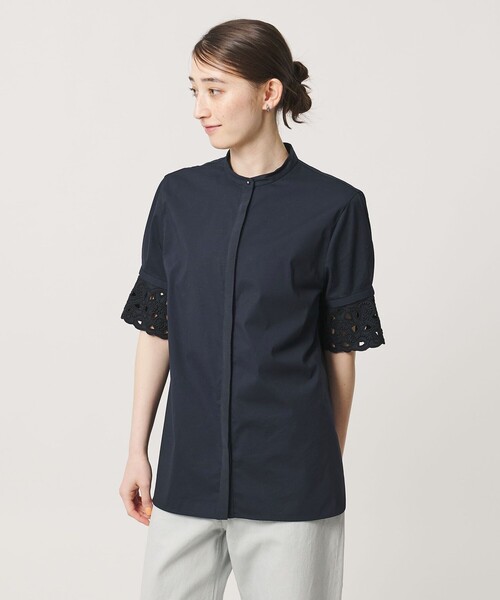UNITED ARROWS（ユナイテッドアローズ） ブラウス シャツ エンブロイ