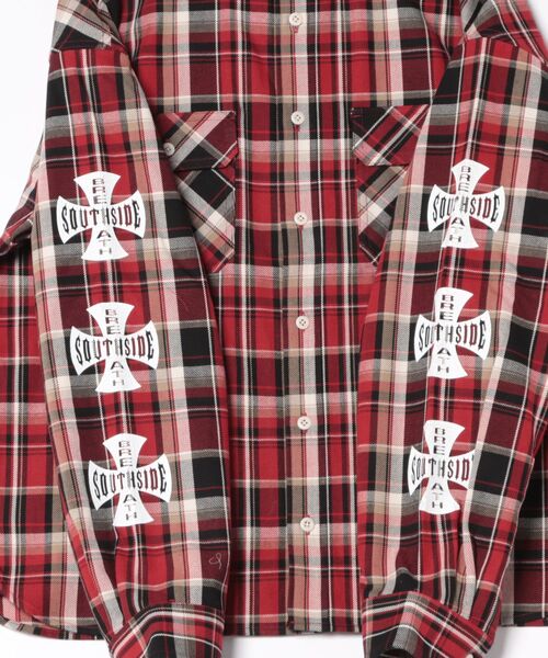 シャツ 「BREATH」CROSS CHECK SHIRT / 4カラー 「BR26SS-S2007」 メンズの画像