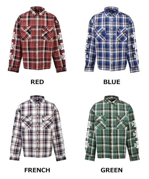 シャツ 「BREATH」CROSS CHECK SHIRT / 4カラー 「BR26SS-S2007」 メンズの画像