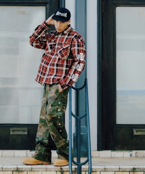 シャツ 「BREATH」CROSS CHECK SHIRT / 4カラー 「BR26SS-S2007」 メンズの画像