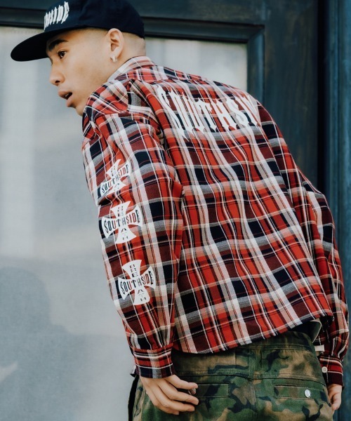 シャツ 「BREATH」CROSS CHECK SHIRT / 4カラー 「BR26SS-S2007」 メンズの画像